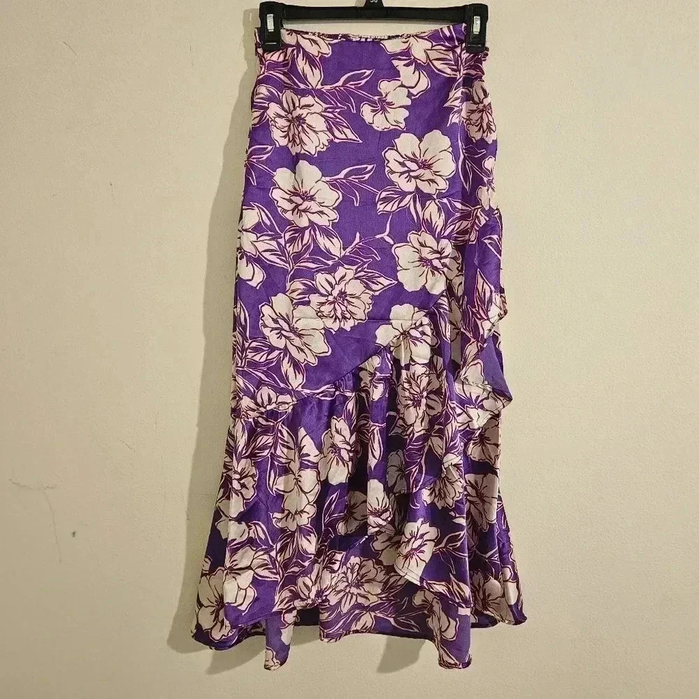 Japna Floral Maxi Skirt NWT